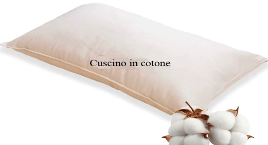 CUSCINO IN COTONE NATURALE