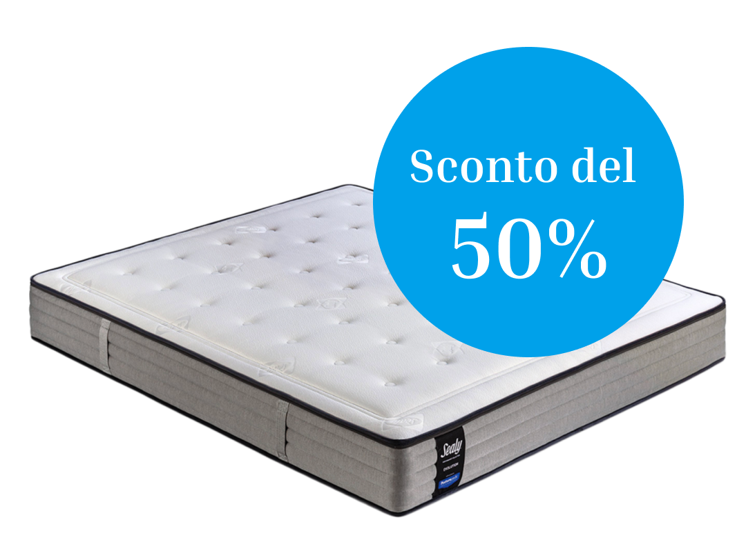Promo materasso Sealy Evolution