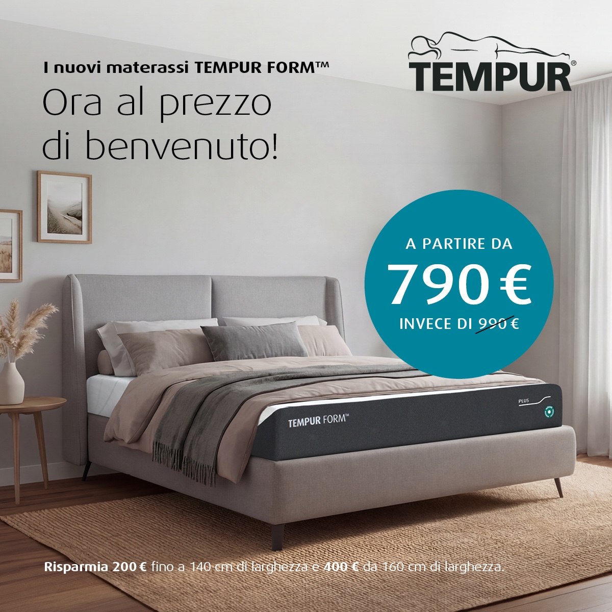Nuovi materassi TEMPUR® FORM