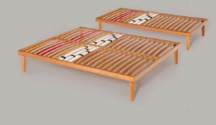 RETI ORTHOPEDIC CON DOGHE IN LEGNO